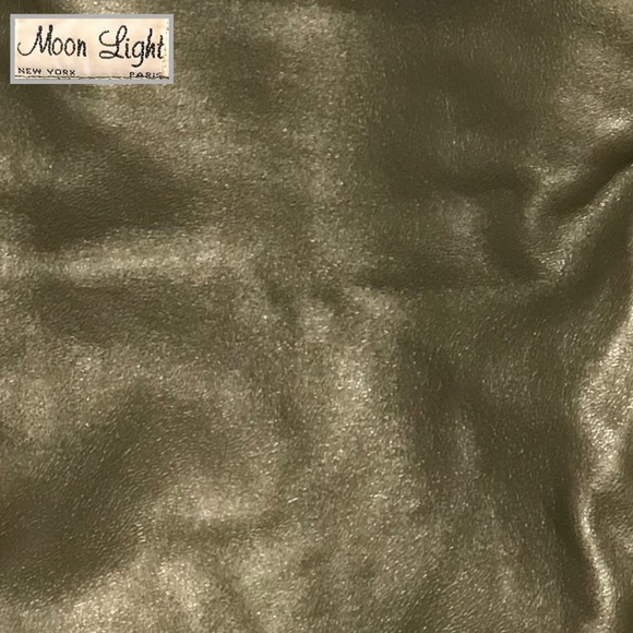 MOON LIGHT Stunning Green Leather Pencil Skirt - Picture 5 of 5